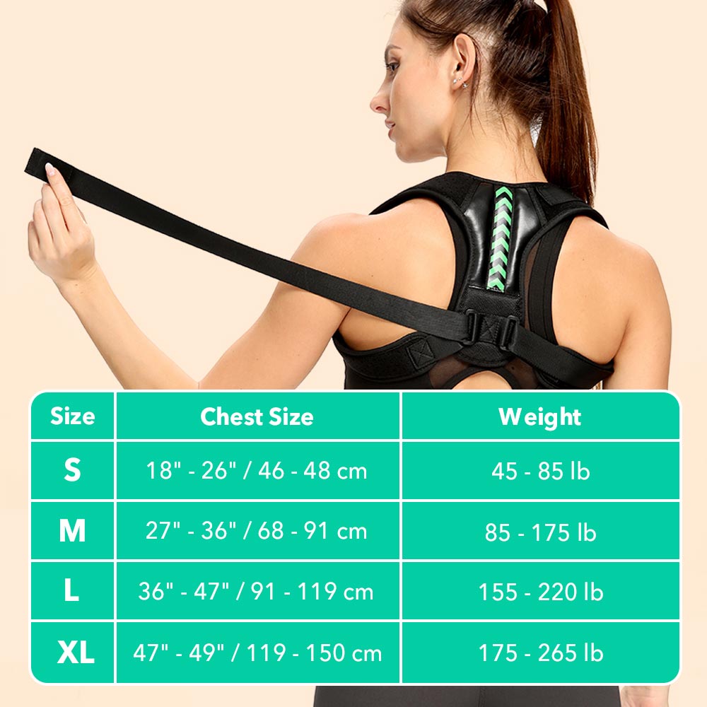 Posture Corrector With Upper Back Support
