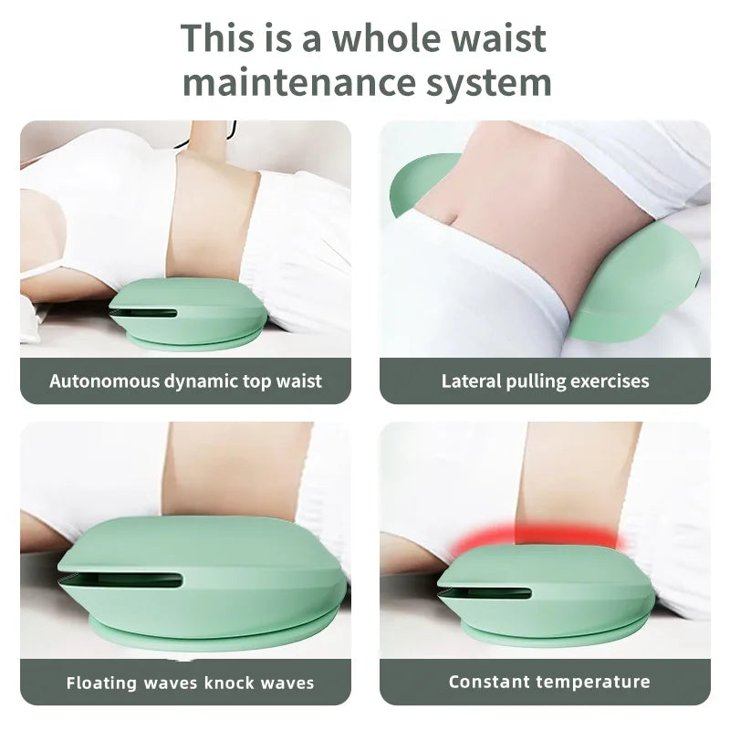 Reliff LumbarFlex™ Pro — Lower Back Stretcher & Massager with Heat, Airbag Traction & Vibration Therapy